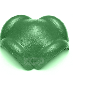 ครอบโค้ง4ทาง ซีแพค สีเขียวทุ่งหญ้า