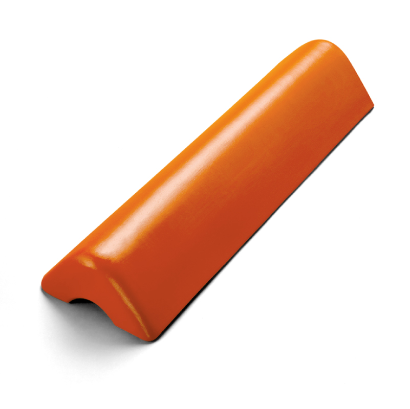 ครอบข้างปิดชาย สีส้มทอประกาย