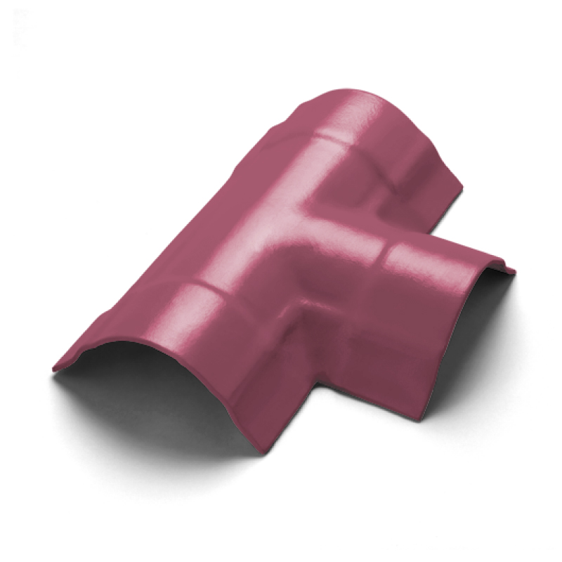 ครอบโค้ง 3 ทาง T พรีม่า สีม่วงทอประกาย