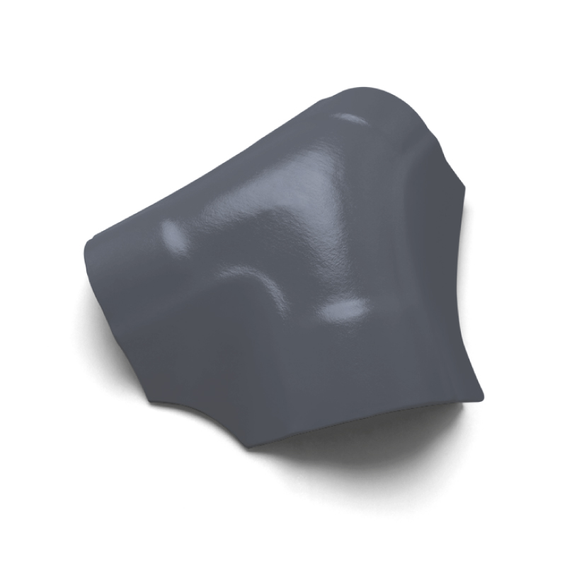 ครอบโค้ง 3 ทาง พรีม่า สีเทาแกรนิต