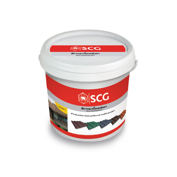สีทากระเบื้องหลังคา รุ่นพรีม่า สีแดง
