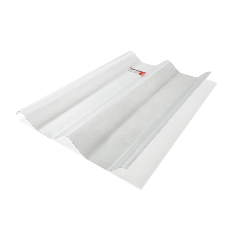 แผ่นโปร่งแสง เอสซีจี ลอนคู่ 50x150x0.12 ซม. สีใส