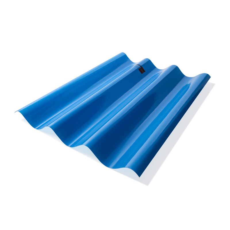แผ่นโปร่งแสง เอสซีจี ลูกฟูกลอนใหญ่ 100x120x0.12 ซม. สีน้ำเงิน