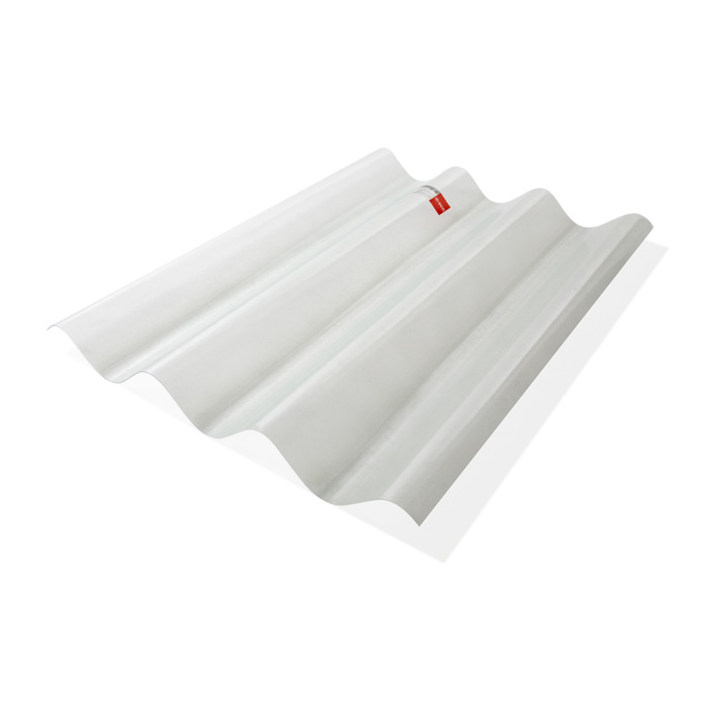 แผ่นโปร่งแสง เอสซีจี ลูกฟูกลอนใหญ่ 100x150x0.12 ซม. สีใส